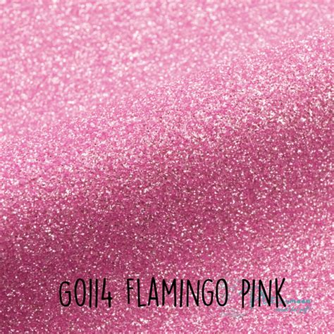 Siser Glitter Flex G0114 Flamingo Pink Plottermoon