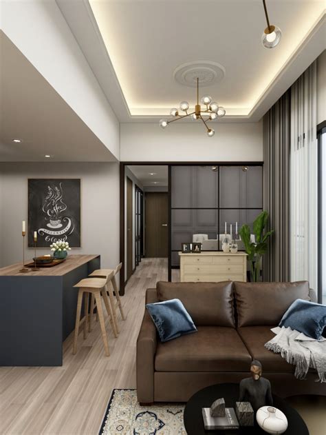 Small Space Living Room Design Singapore Condo Interior Design
