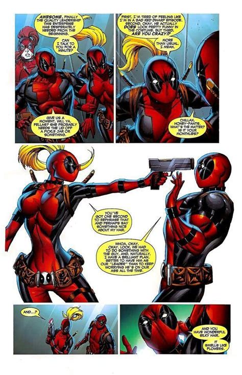 Lady D And D Pool Deadpool And Spiderman Deadpool Marvel Deadpool