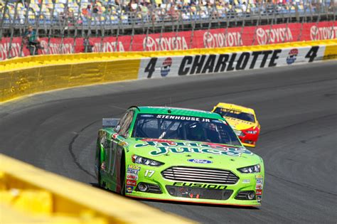 Sprint cup champion dale earnhardt jr. Stenhouse Jr. Earns 13th-Place Finish at Charlotte Motor ...