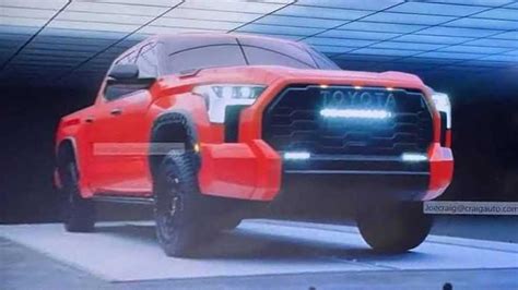 2022 Toyota Tundra Rendered After Leaked Image New Video Emerges