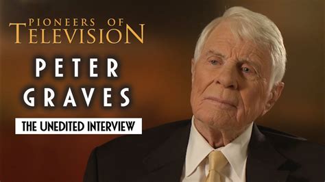 Peter Graves | The Complete "Pioneers of Television" Interview - YouTube