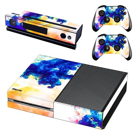 Colors Flames Sticker For Xbox One And Controllers In