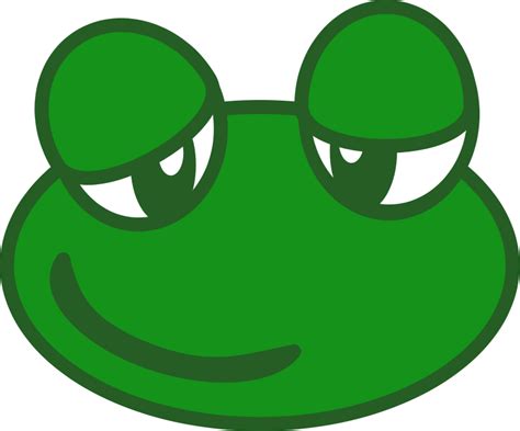 Frog Head Clipart Best