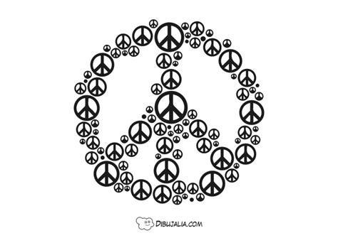 Simbolos De La Paz Dibujo Dibujalia Los Mejores Dibujos Para