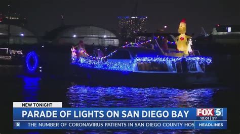 Parade Of Lights On San Diego Bay Youtube
