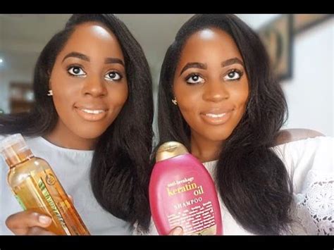 You can use brands like cantu, shea moisture or palmers. BEST HAIR PRODUCTS FOR RELAXED HAIR - YouTube