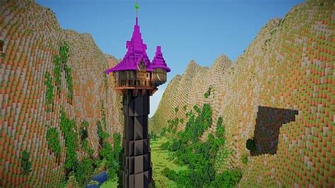 Tangled Rapunzels Tower Minecraft Project