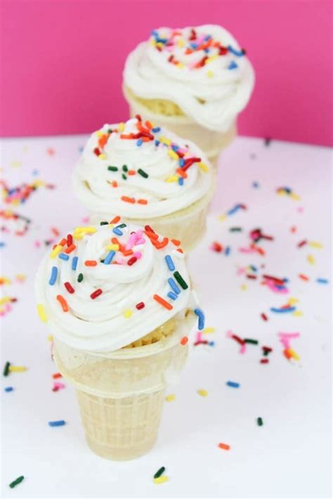 How To Make Ice Cream Cone Cupcakes My Heavenly Recipes