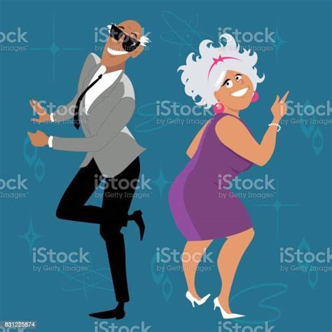 Mature Couple Dancing Stock Illustration Download Image Now Couple
