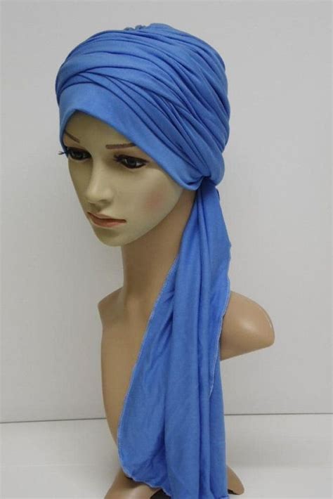 Volume Turban Women Chemo Head Wear Viscose Jersey Head Etsy Uk Hair Snood Chemo Headwear