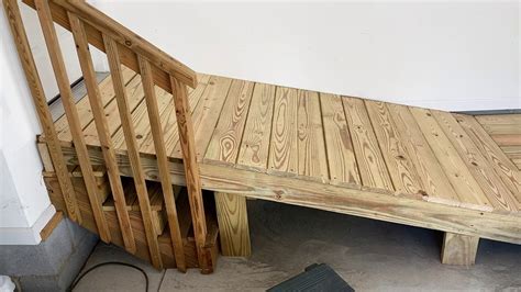How To Build A Wheelchair Ramp Over Steps