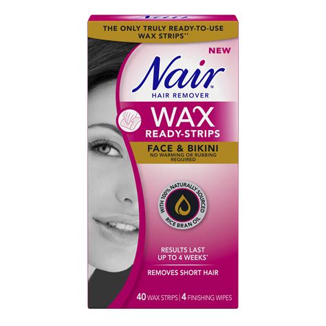 Nair™ Wax Ready Strips Face And Bikini Reviews In Hair Removal Chickadvisor