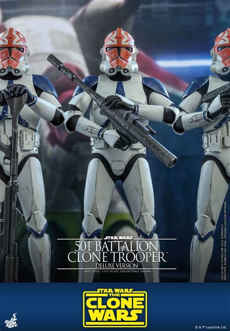 501st Battalion Clone Trooper Deluxe One Sixth Scale Figure By Hot Toys