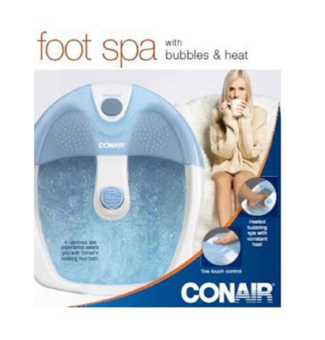 conair foot spa with bubbles and heat 1 ct kroger