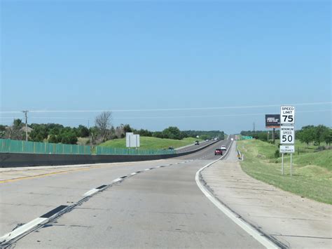 Oklahoma Interstate 44 Westbound Cross Country Roads