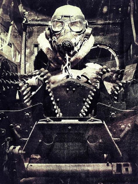 Tail Gunner Of A British Lancaster Bomber During Wwii 720 960