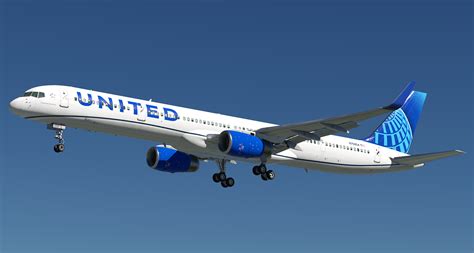United Flightfactor 757 300 N75854 Aircraft Skins Liveries X