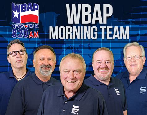 Wbap Morning News Team Wbap 820 News Talk Dfw