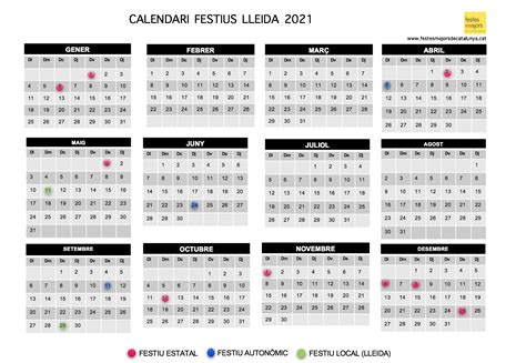 Calendario Laboral 2021 Barcelona Calendario Laboral 2021 De