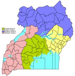 Since 2005, the ugandan government has been in the process of dividing districts into smaller units. Atlas of Uganda - Wikimedia Commons