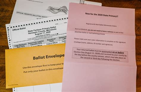 Federal Appeals Court Says Minnesota Mail In Ballot Deadline Extension