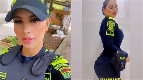ella es alexa narváez la policía más sexy de colombia