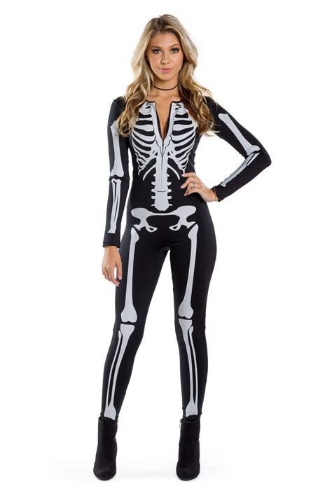 A Truly Noteworthy Skeleton Costume Should Show Off Your X Ray Bone Structure While Highlighting