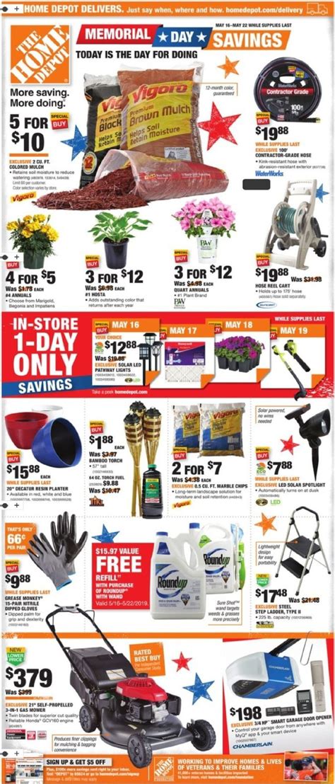 Home Depot Current Weekly Ad 0516 05222019 Frequent