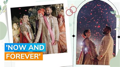 Hardik Pandya And Natasa Stankovic S Royal Hindu Wedding Pics Out YouTube