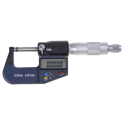 0 25mm0 1 0001mm000005 Electronic External Digital Micrometer Lcd