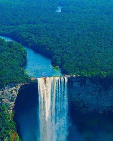 Kaieteur Falls Guyana The Kaieteur Falls Are The Highest Single Drop Fall In The World