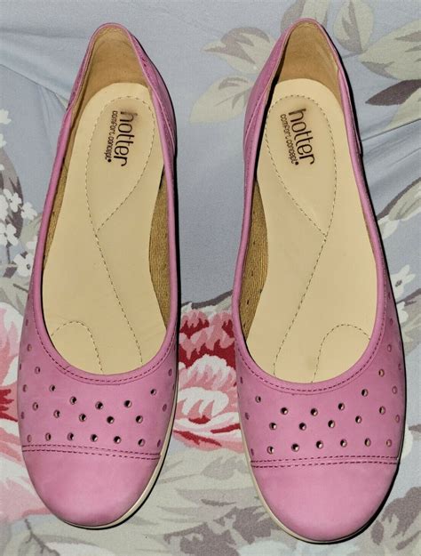 Hotter Comfort Concept Livvy Pink Shoes Wmns Sz 11 Gem