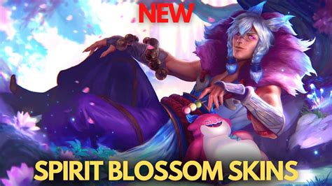 Upcoming Leaked Spirit Blossom Skins League Of Legends Youtube
