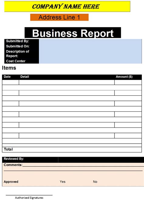 Business Report Templates Word Free Archives Free Report Templates Hot Sex Picture