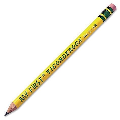 Dixon Ticonderoga No 2 Pencil Hb Lead Pre Sharpened 2cd Yw Dix33306