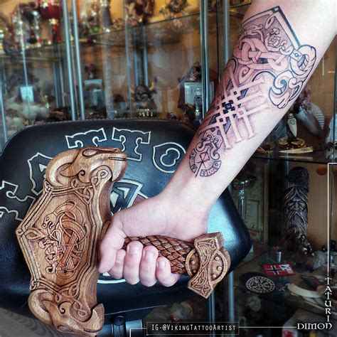 Viking Tattoos By Dimon Taturin Viking Tattoos Tattoos Tattoo Artists
