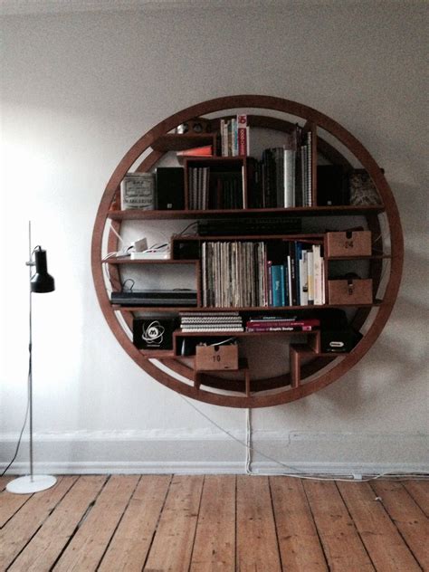 New Circular Bookshelf Home Design