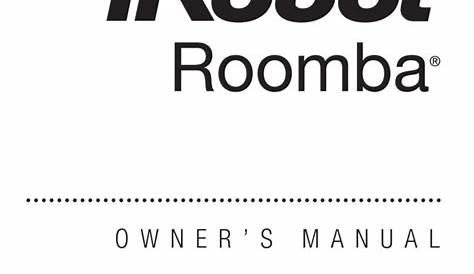 roomba e5 owner's manual
