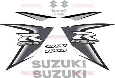 Suzuki Gsx R 1000 2005 Stickers Set Mxgone Best Moto Decals