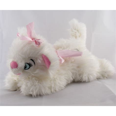 Peluche Chat Blanc Marie Les Aristochats DISNEY STORE