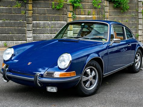 1972 Porsche 911 T Mfi Coupe Albert Blue Sold At Pcarmarket Auction