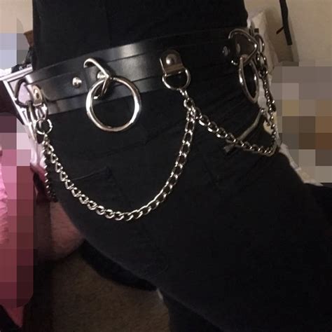 Aliexpress Buy 100 Handmade Punk Gothic Women Sexy Leather Belt
