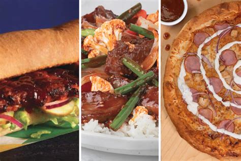 Slideshow New Menu Items From Subway Pei Wei Rapid Fired Pizza