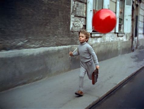 The red balloon is an allegorical story of a boy and his red balloon has only a few background words of dialogue. Wide Screen World: Breathless/The Red Balloon