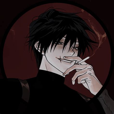Profile ⩩ 𝗍𝗈𝗆𝗏𝗄𝗂 Anime Art Dark Dark Anime Guys Anime Monochrome