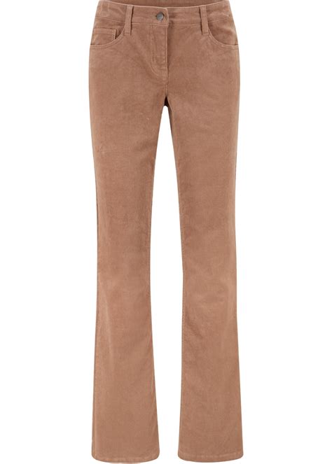 Corduroy Broek Bootcut Camel