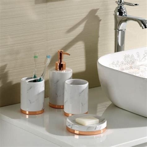 20 Best Amazons White And Gold Bathroom Accessories To Buy