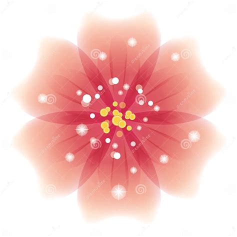 Soft Pink Flower Stock Illustration Illustration Of Colorful 34142373