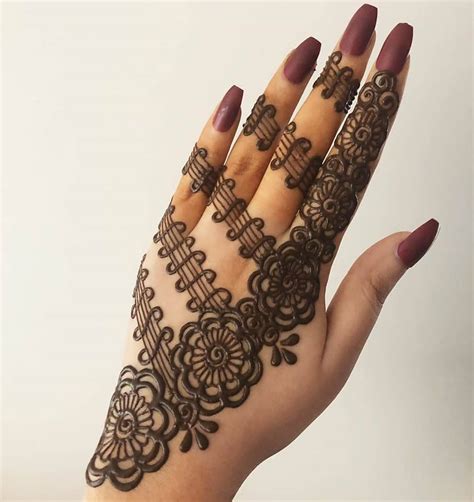 Stylish Finger Mehndi Designs 2020 New Images 5 Arabic Mehndi Design